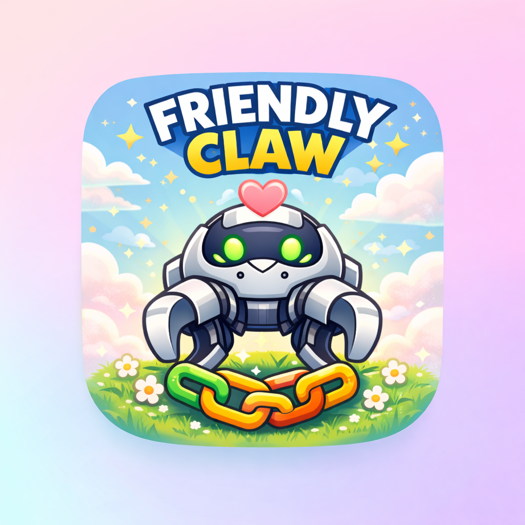Friendly Claw mascot